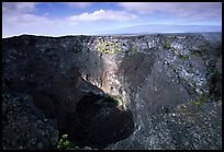 Mauna Ulu crater. Hawaii Volcanoes National Park, Hawaii, USA.