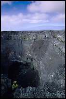 Mauna Ulu crater. Hawaii Volcanoes National Park, Hawaii, USA.