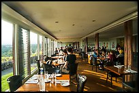 Dining room, Volcano House. Hawaii Volcanoes National Park ( color)