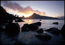 Sunrise from South Beach, Ofu Island. National Park of American Samoa ( color)