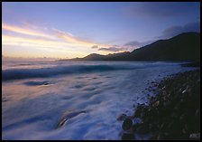 Vatia Bay at dawn, Tutuila Island. National Park of American Samoa ( color)