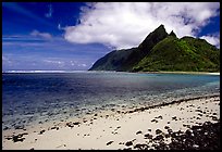 Ofu Island seen from Olosega. National Park of American Samoa