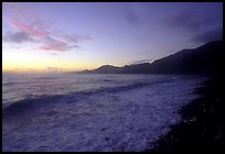 Vatia Bay at dawn, Tutuila Island. National Park of American Samoa