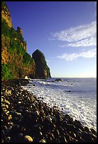 Pola Island at sunrise, Tutuila Island. National Park of American Samoa