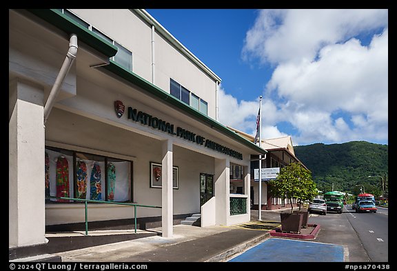 Visitor Center. National Park of American Samoa (color)