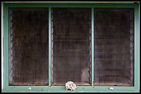 Corals, Ofu Ranger Station and Visitor Center window. National Park of American Samoa ( color)
