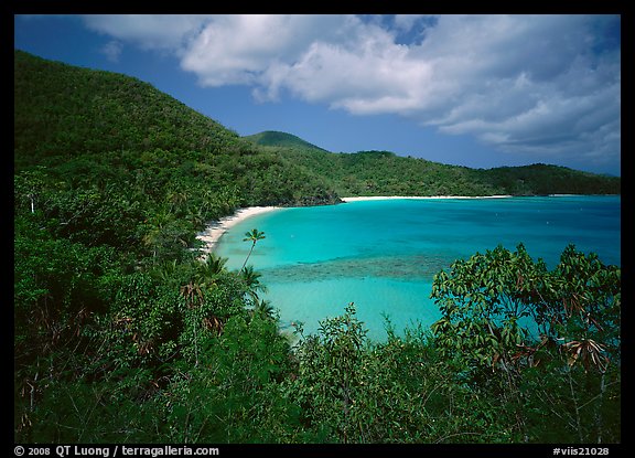 Hawksnest Bay. Virgin Islands National Park (color)