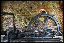 Steam engine, Reef Bay sugar factory. Virgin Islands National Park ( color)