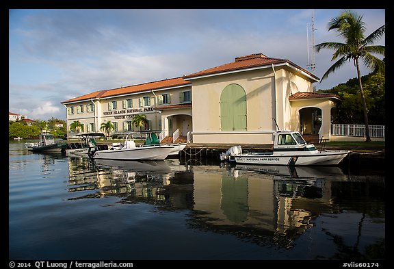 Visitor center. Virgin Islands National Park (color)