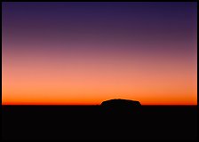 Dawn, Ayers Rock. Uluru-Kata Tjuta National Park, Northern Territories, Australia