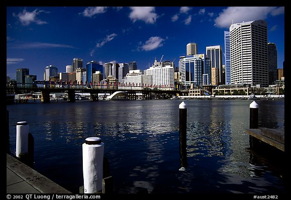 Darling harbour. Sydney, New South Wales, Australia (color)