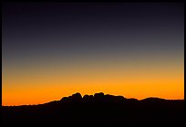 Olgas at dawn. Olgas, Uluru-Kata Tjuta National Park, Northern Territories, Australia ( color)