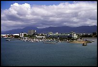 Aerial view of Cairns. Queensland, Australia