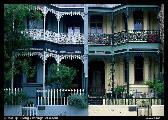 Residences. Sydney, New South Wales, Australia (color)