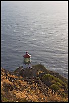 Makapuu head ligthouse, early morning. Oahu island, Hawaii, USA