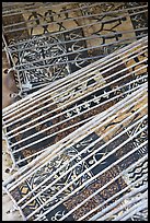 Tonga drums. Polynesian Cultural Center, Oahu island, Hawaii, USA (color)