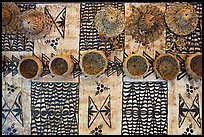 Detail of Tonga hut. Polynesian Cultural Center, Oahu island, Hawaii, USA ( color)