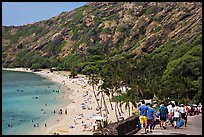 Hanauma Bay beach. Oahu island, Hawaii, USA ( color)