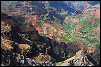 Waimea Canyon, afternoon. Kauai island, Hawaii, USA