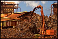 Sugar cane mill. Kauai island, Hawaii, USA (color)