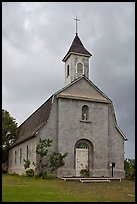 St Joseph church, Kaupo. Maui, Hawaii, USA ( color)