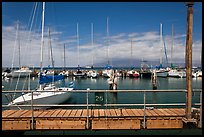 Marina and Lanai Isand. Lahaina, Maui, Hawaii, USA