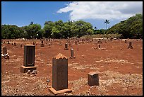 Japanese cemetery. Lahaina, Maui, Hawaii, USA