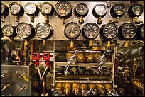 Meters, USS Bowfin submarine, Pearl Harbor. Oahu island, Hawaii, USA ( color)