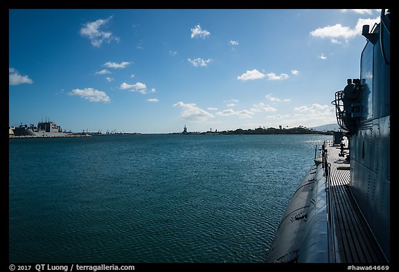 Pearl Harbor, World War 2 Valor in the Pacific National Monument. Oahu island, Hawaii, USA (color)