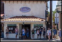 Ululani Hawaiian Shave Ice, Paia. Maui, Hawaii, USA ( color)