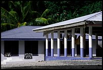 Home and fale in Luma. American Samoa