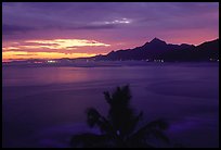 Sunset near Laulii. Tutuila, American Samoa ( color)