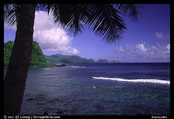 Coast from Onena. Tutuila, American Samoa