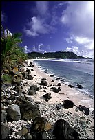 Coast and Cape Mataula. Tutuila, American Samoa (color)