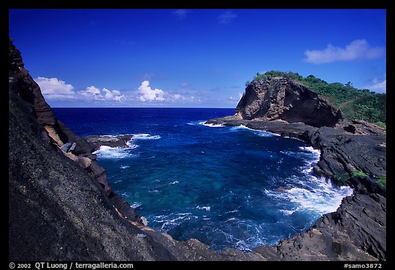 Maamaa cove. Aunuu Island, American Samoa