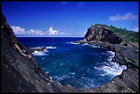 Maamaa cove. Aunuu Island, American Samoa (color)