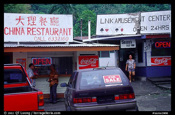 Downtown Fagatogo. Pago Pago, Tutuila, American Samoa