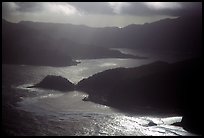 Aerial view of Pago Pago harbor. Pago Pago, Tutuila, American Samoa ( color)