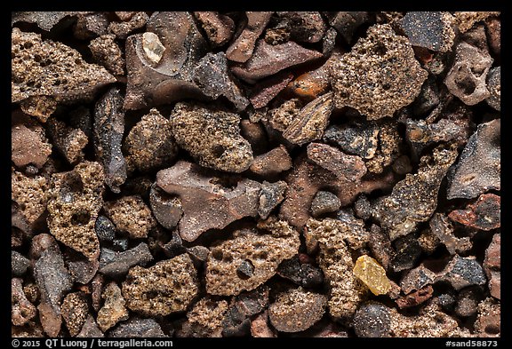 Observatory trail, Hawaii Volcanoes National Park.  (color)