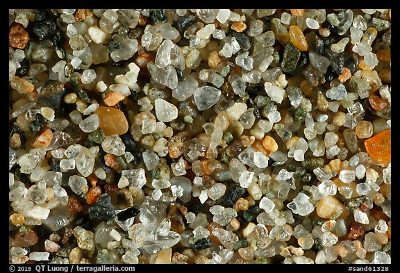 Golden Gate Beach, California.  (color)