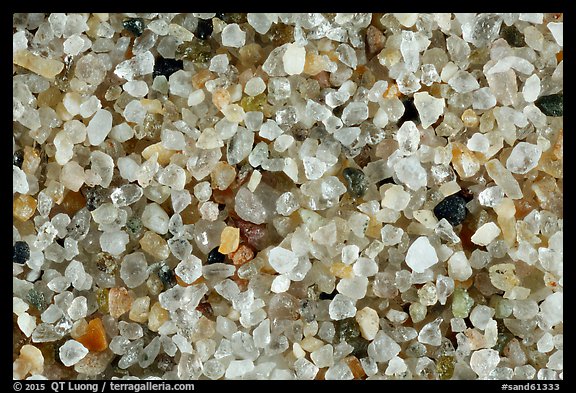 Leo Carrillo State Beach, California.  (color)