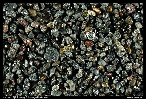 Waipio Beach, Big Island, Hawaii.  (color)