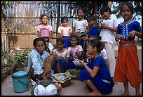 School break. Phnom Penh, Cambodia