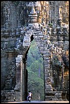 Gate of temple complex. Angkor, Cambodia