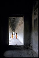 Exterior deambulatory of Angkor Wat. Angkor, Cambodia ( color)