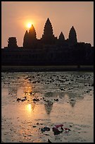 Sunrise, Angkor Wat. Angkor, Cambodia