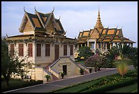 Royal palace. Phnom Penh, Cambodia (color)