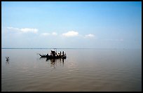 Immensity of the Tonle Sap. Cambodia (color)