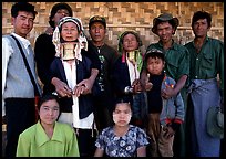 Padaung people, Kalaw. Shan state, Myanmar (color)