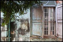 Facade detail. Yangon, Myanmar ( color)